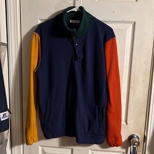 MULTI COLOR SEGMENT SWEATER